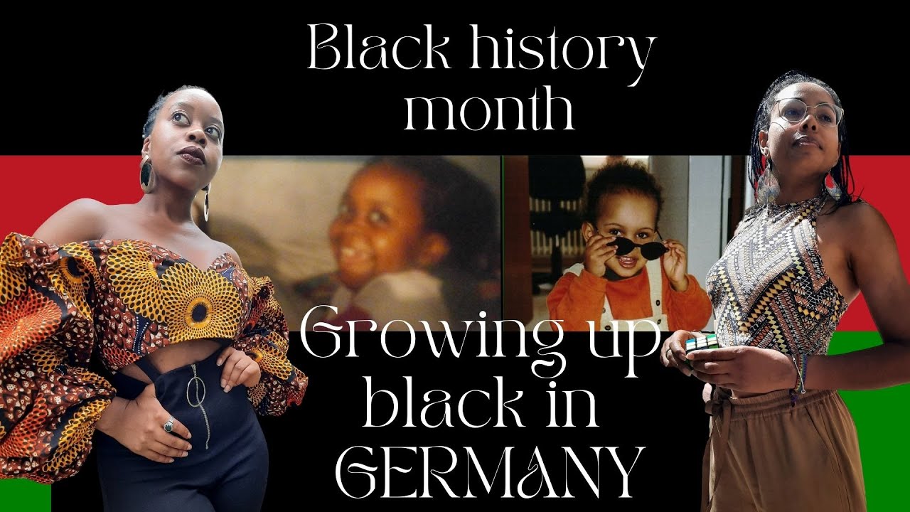 Growing up black in GERMANY// in english and german
