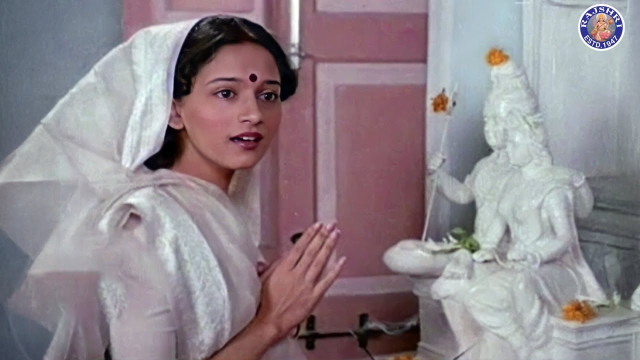 पति वापस आने के लिए माधुरी ने तपस्या की | Abodh Movie | Madhuri Dixit First Movie Scene | Tapas Paul