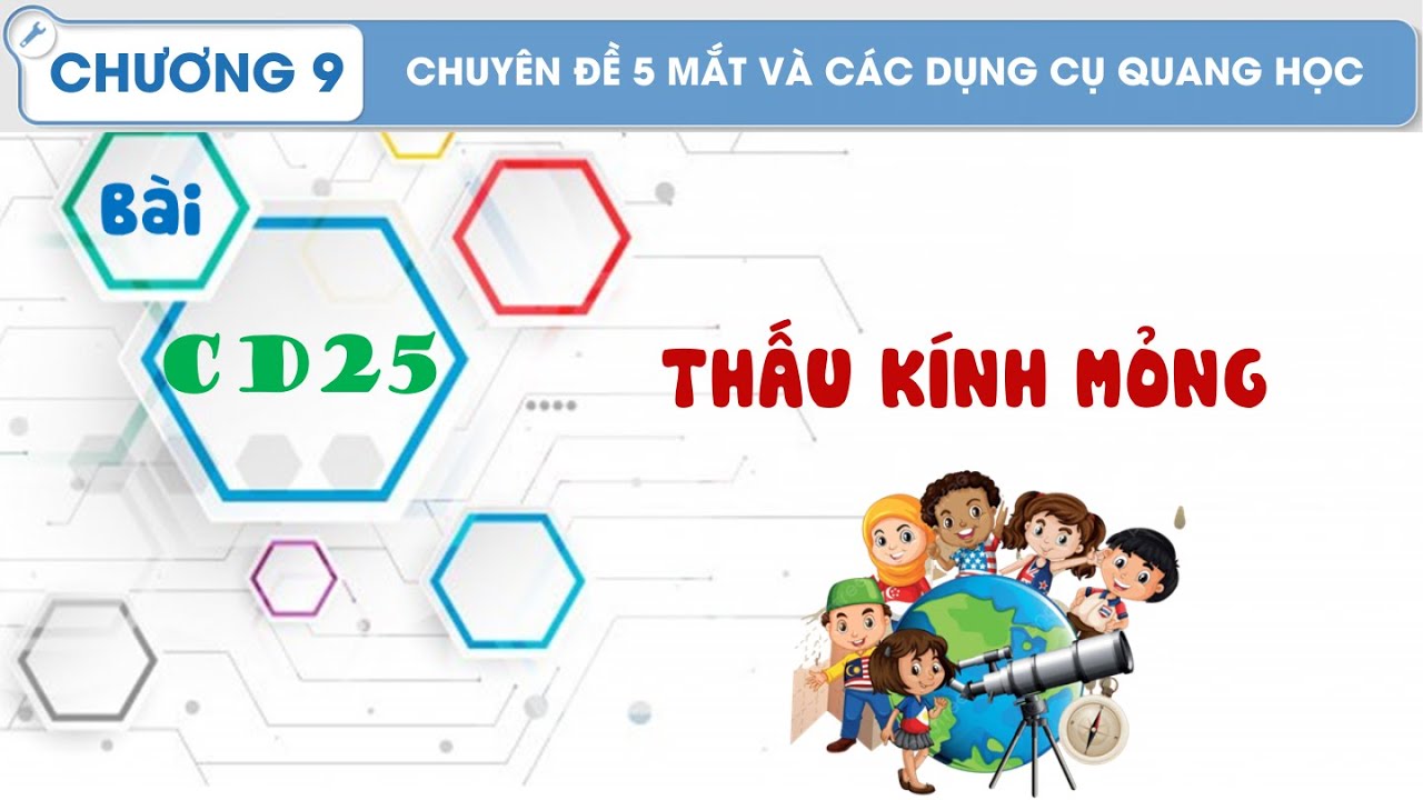 Vật Lý 11 |Chương 9| CD25: THẤU KÍNH MỎNG