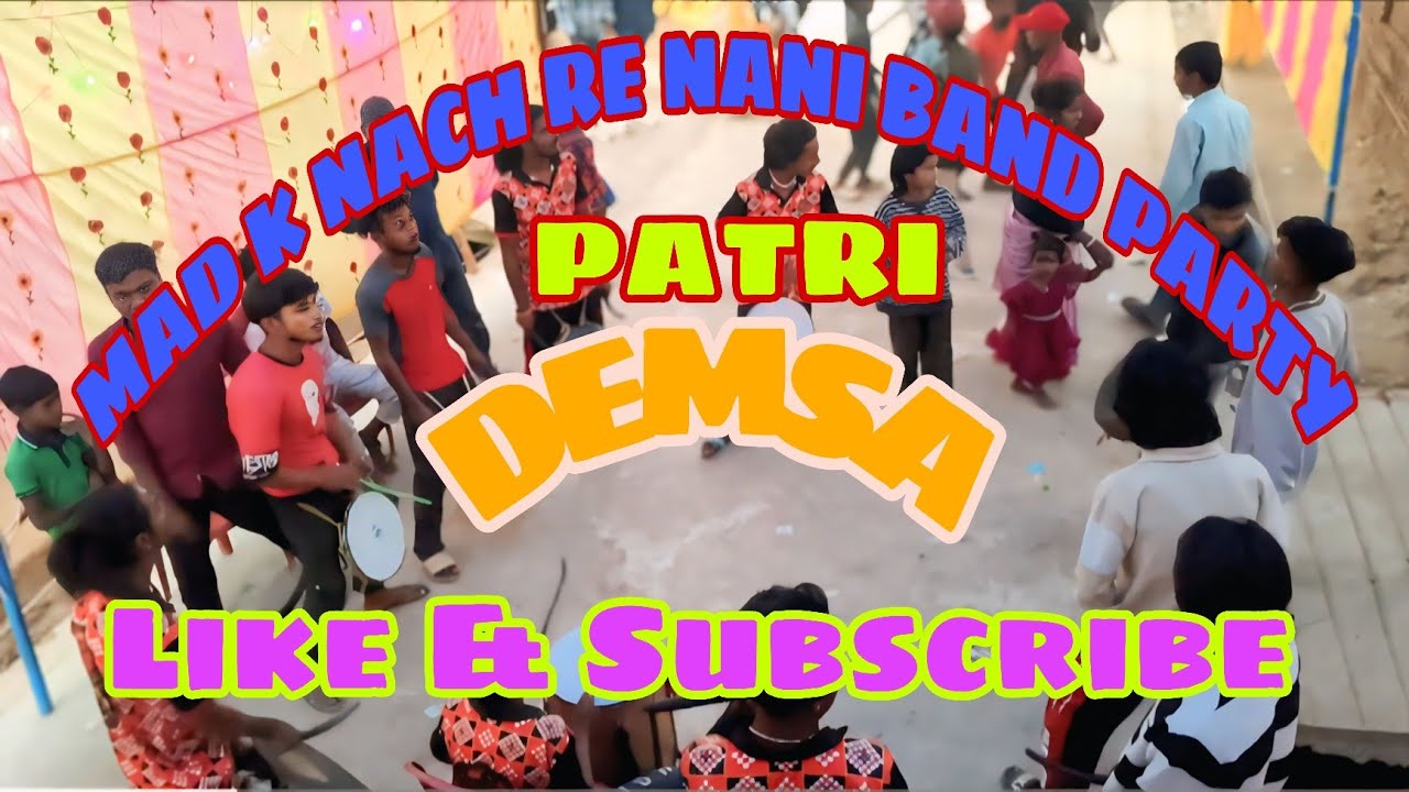 Demsa//#dance#mad k nach re nani band party patri 
