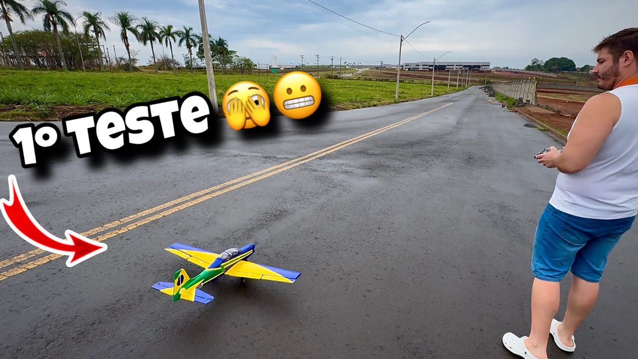 1º voo do tucano ! Reestreia 😬