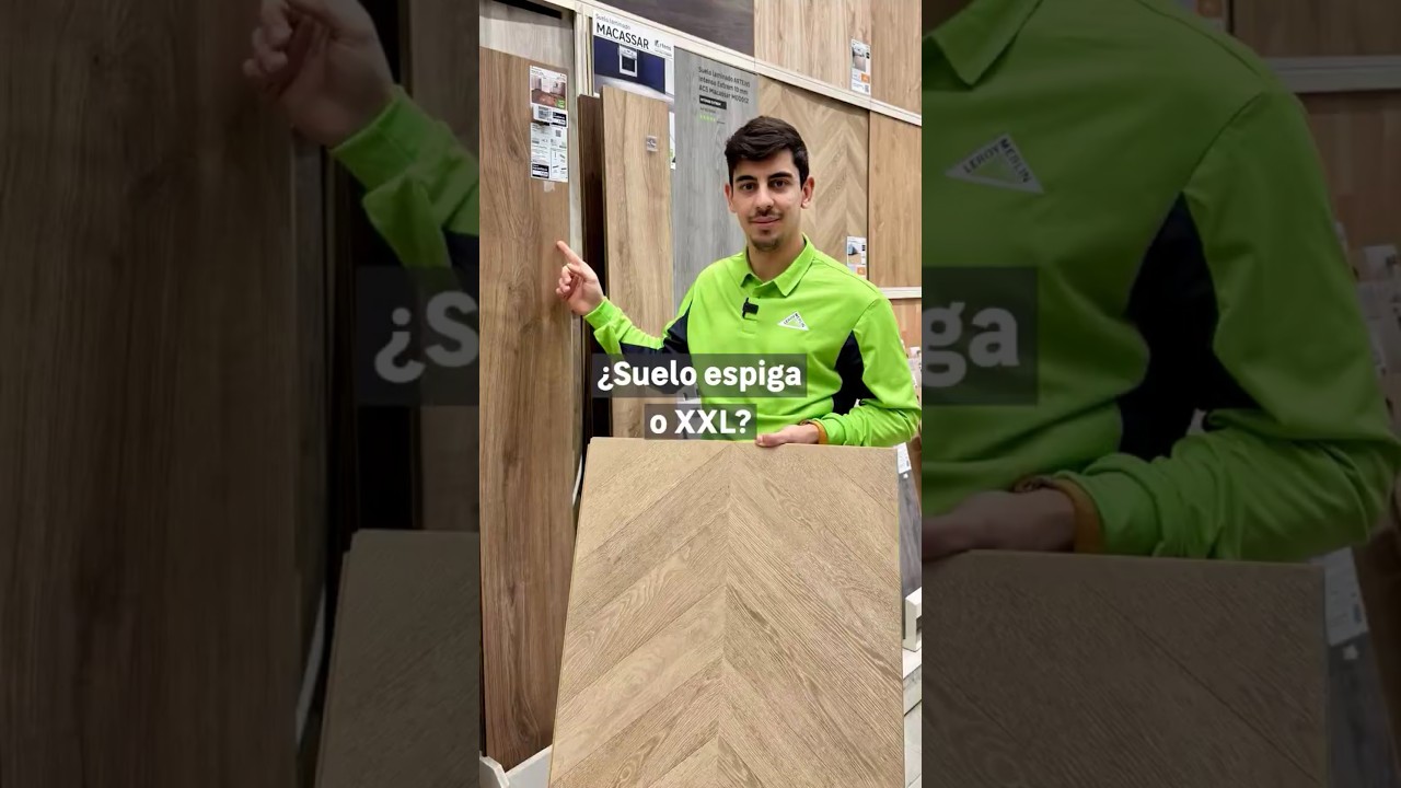 Tendencias en suelos laminados: Suelo de espiga y suelo XXL #shorts | LEROY MERLIN
