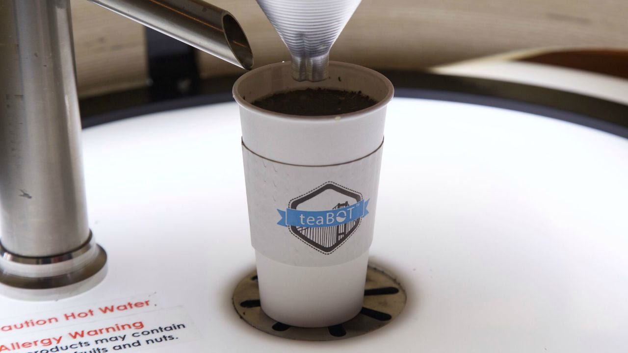 teaBOT Automated Tea Robot