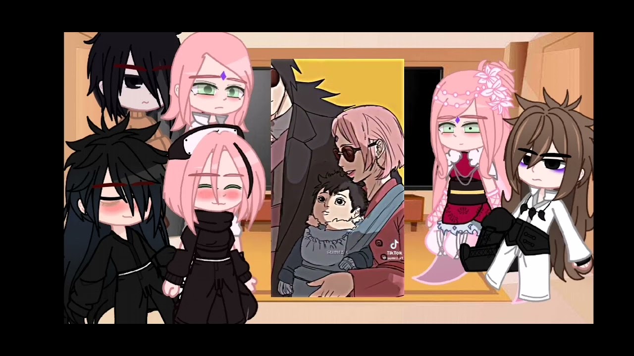 Sasusaku, Madasaku, Indrasaku react to themselves (no breaks enjoy) 💕🌸❤️‍🔥