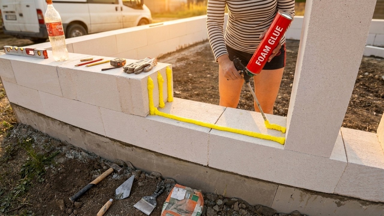 Fast Building of a Cheap HOUSE | TIMELAPSE Step By Step