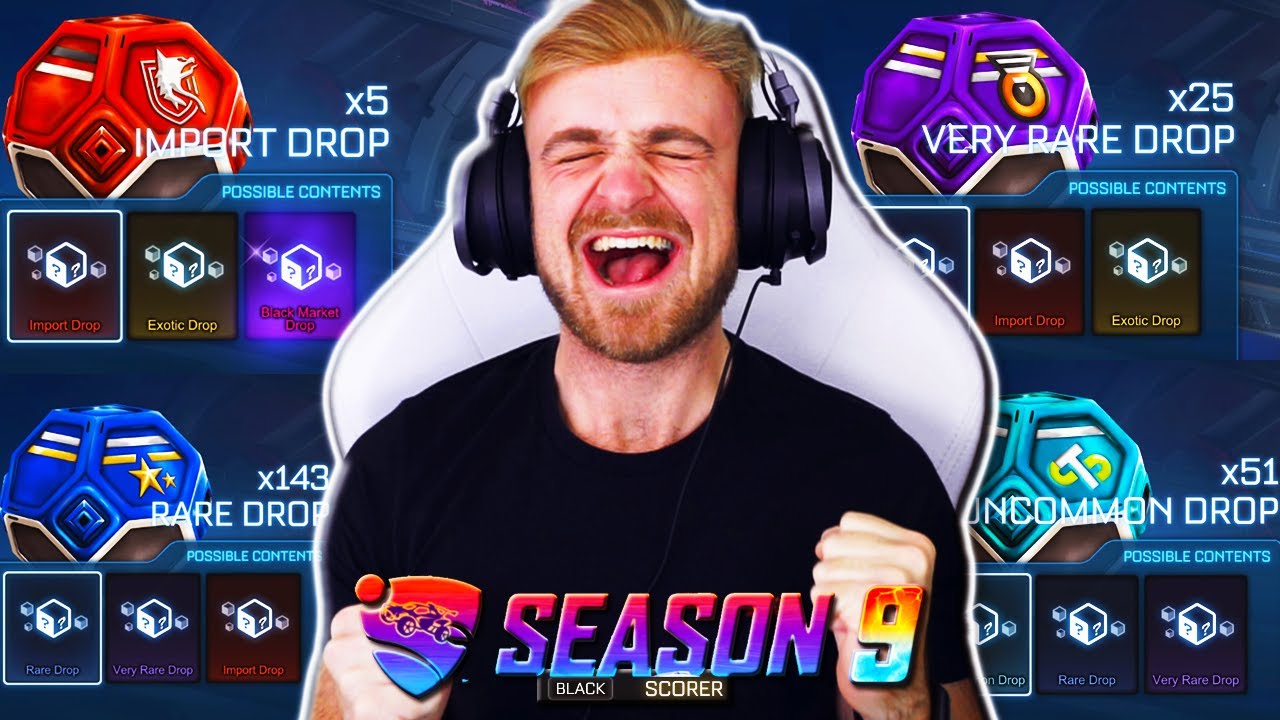 *OMG* THIS IS THE BIGGEST DROP OPENING I HAVE EVER DONE IN ROCKET LEAGUE... OVER 200 DROP CRATES!