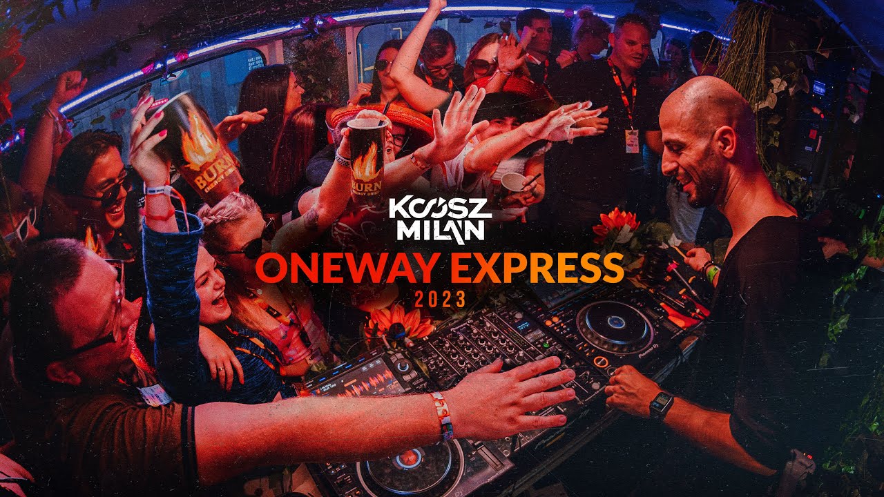Koósz Milán - OneWay Express 2023 (Live Mix From A Train )
