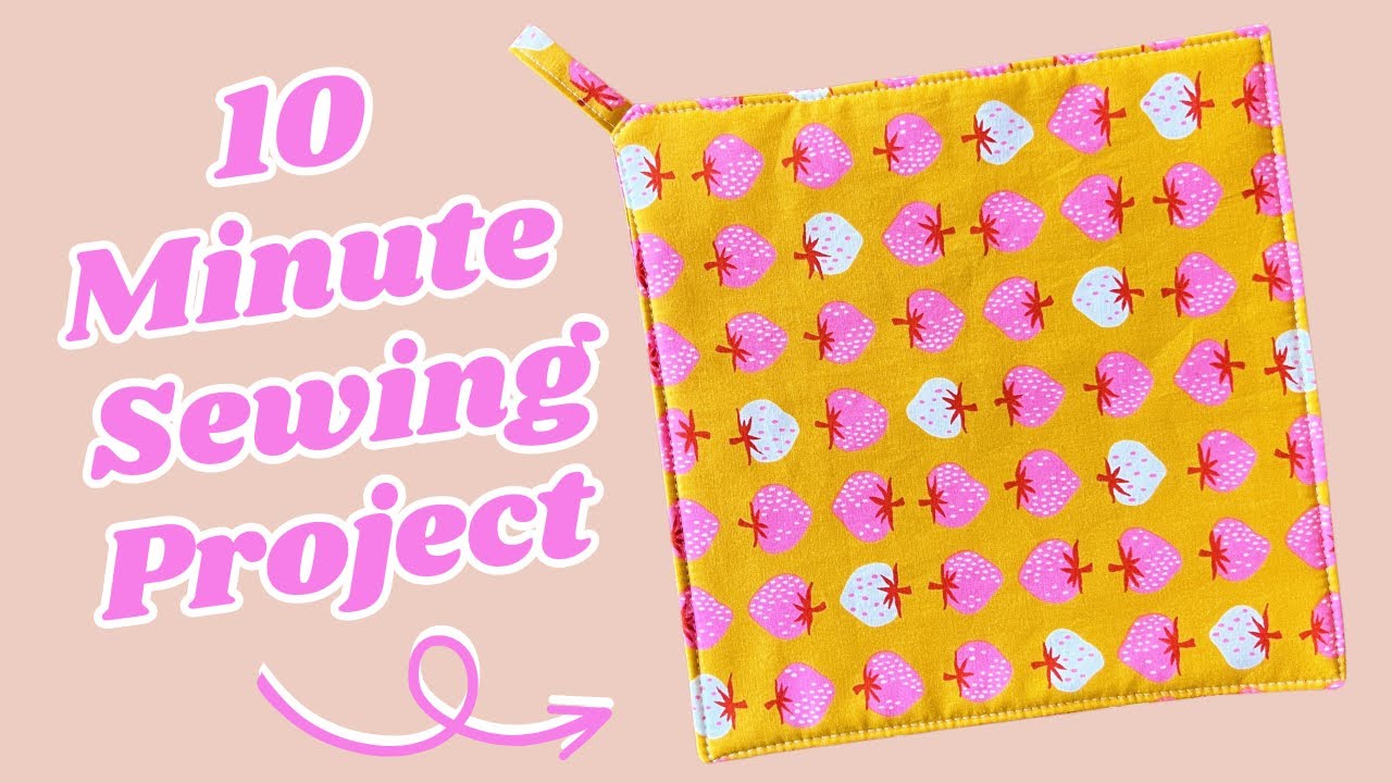 Quickest & Easiest Pot Holder To Make Ever!