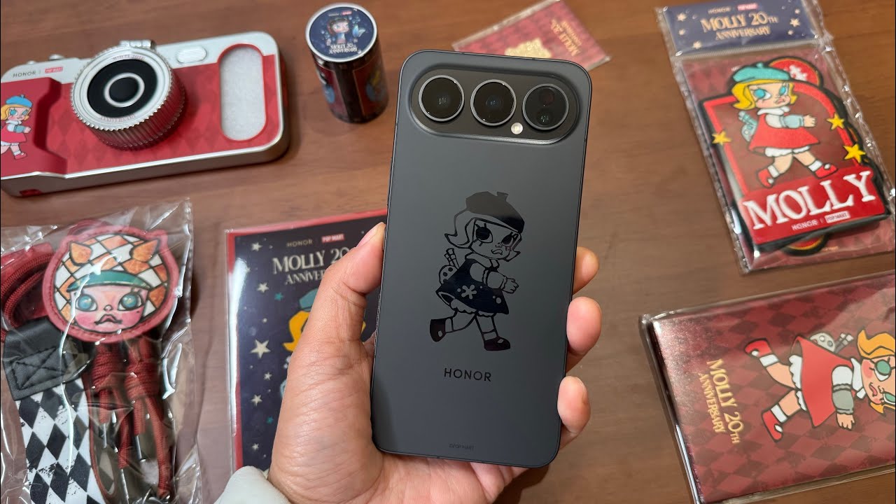 World’s First Honor 500Pro x POPMart Molly Edition Phone, Most Detailed Unboxing Ever.