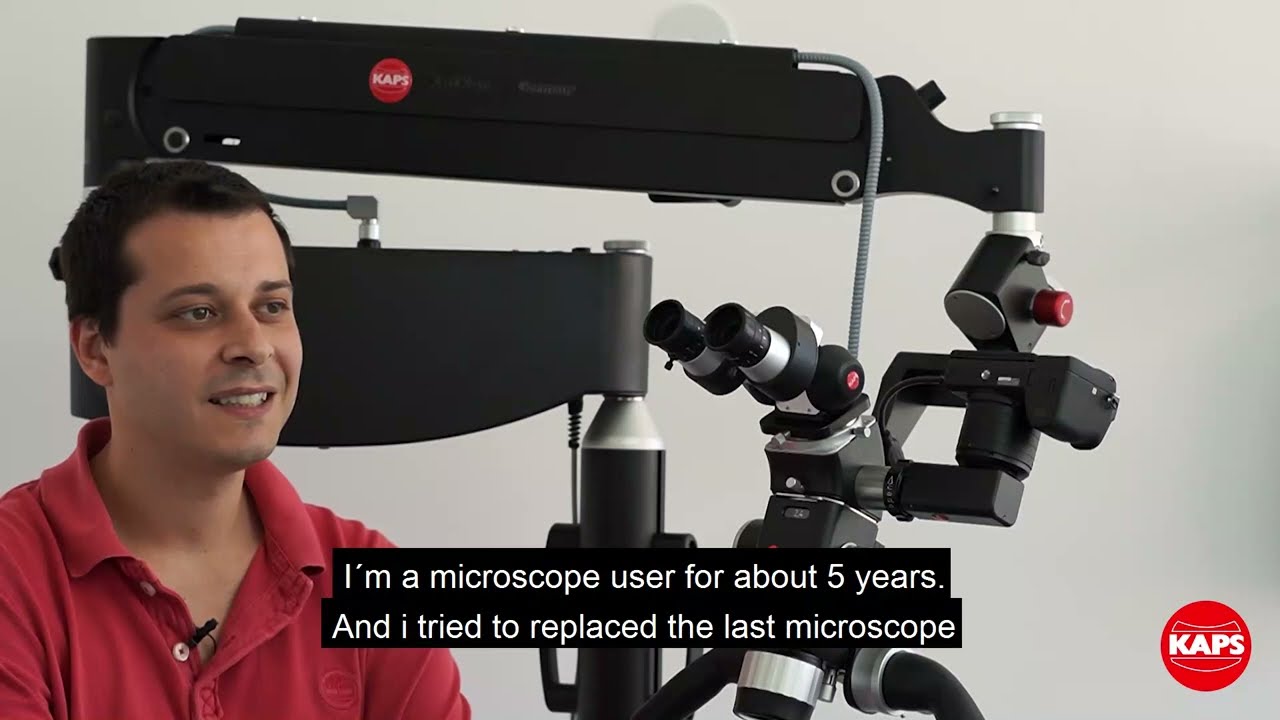 Dr. Albernaz Feedback on Kaps 1100 Black Edition Dental Microscope
