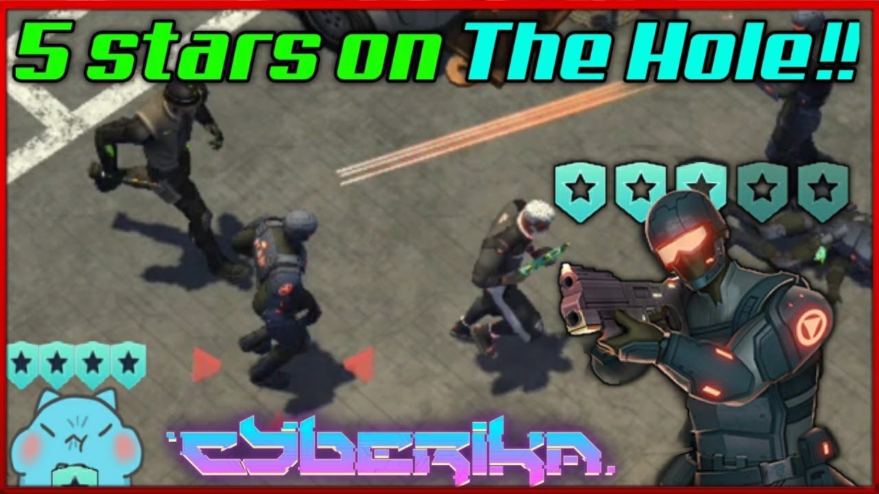 Farming The Hole With 5 Stars (Very Dangerous) !! | Cyberika :Action Cyberpunk RPG Gameplay