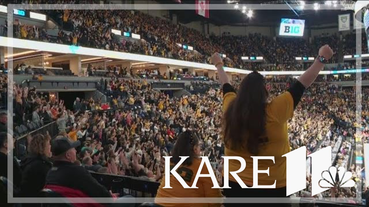 'Home court' feel for Iowa at Target Center as Caitlin Clark fuels new fan growth for women's basket