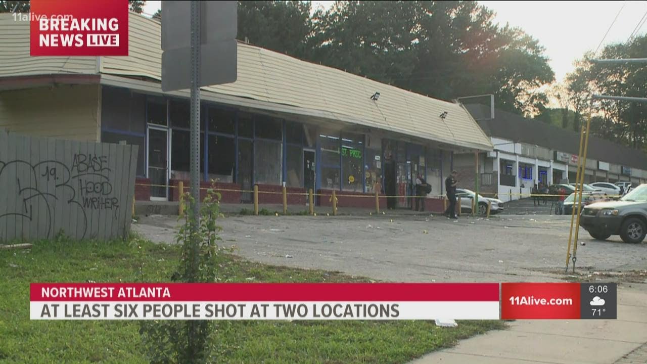 Dispute in crowd leads to 6 shot at Westside Atlanta store