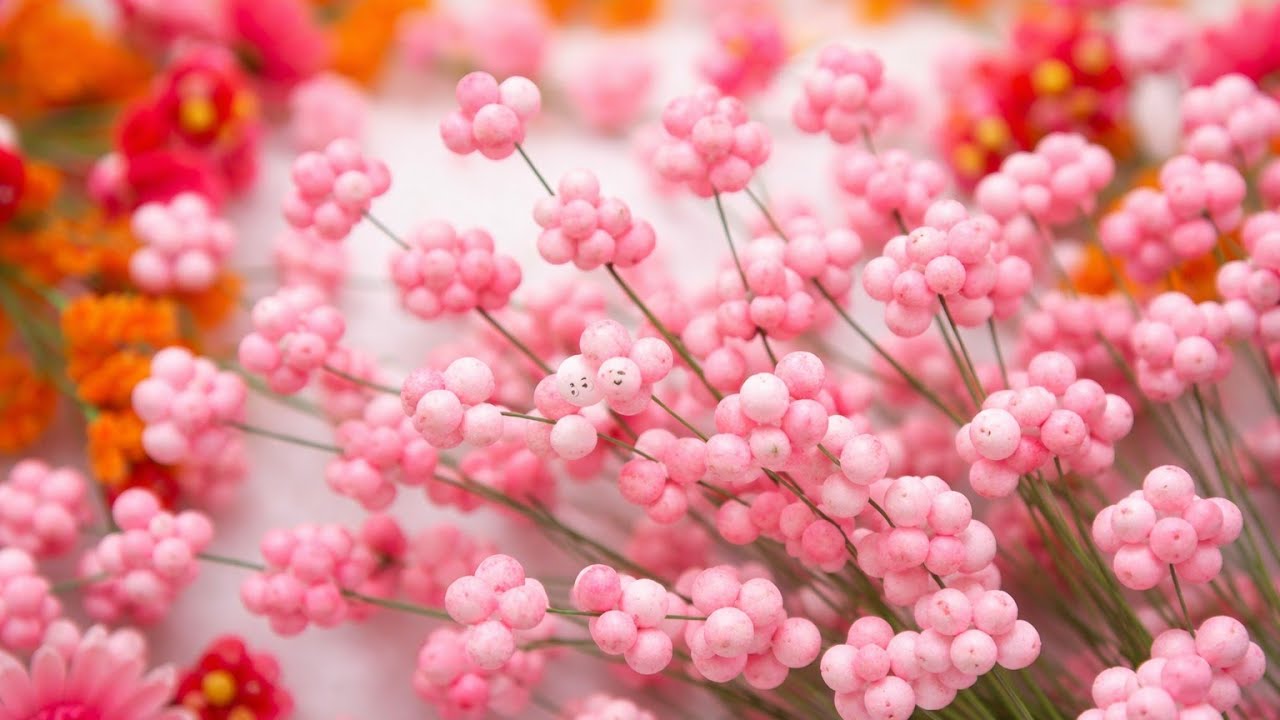 DIY Fake Berries that look TOO real | From Thermocol 