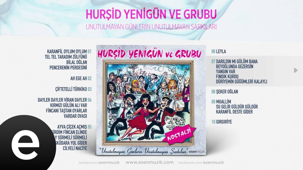 Darıldın Mı Gülüm Bana (Hurşid Yenigün) Official Audio #darıldınmıgülümbana #hurşidyenigün