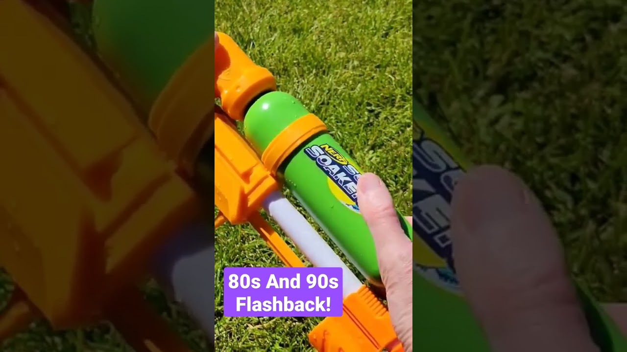 Super Soaker 80s And 90s Flashback!