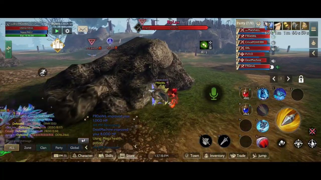 RİSE ONLINE MOBİLE çok güzel olmuşsun PK1