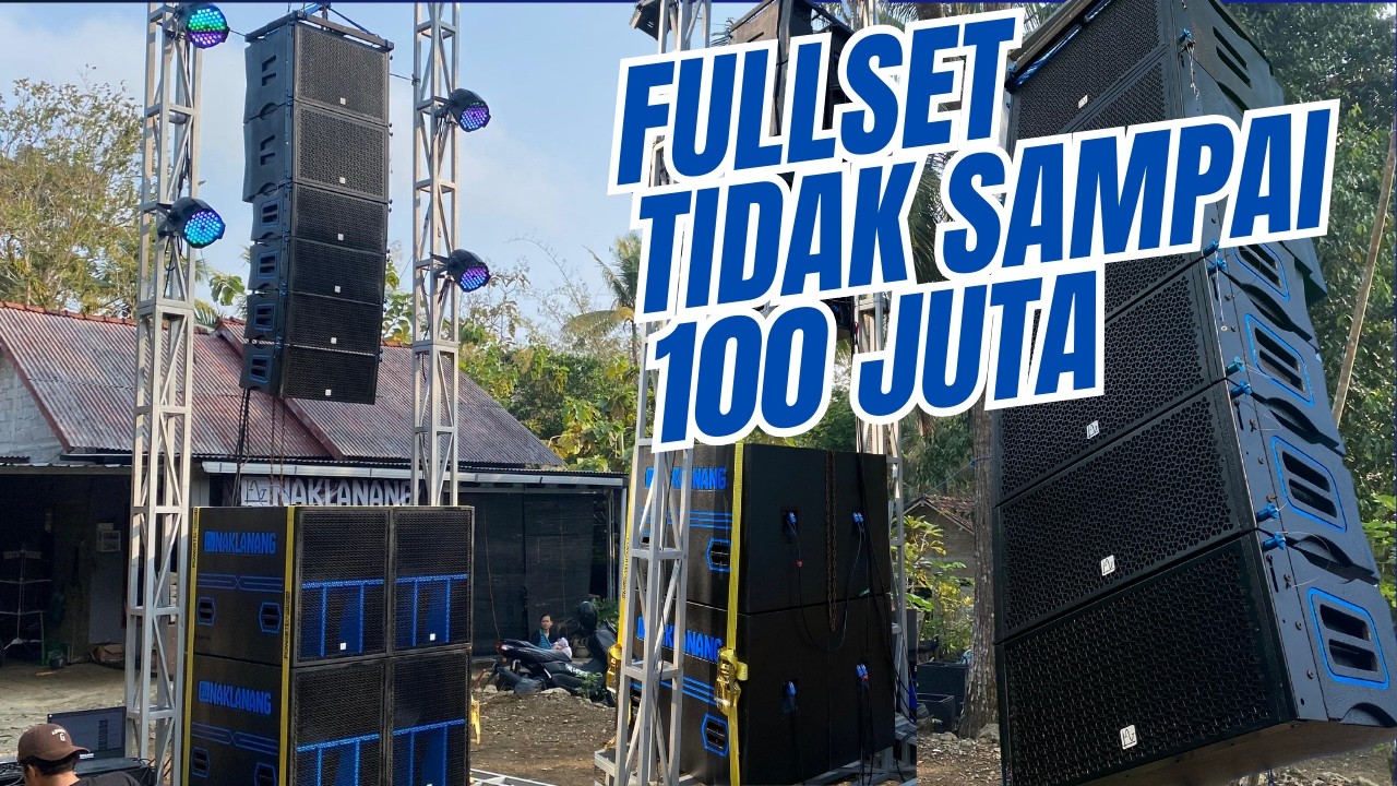 PAKET SOUND SIAP NGJOB, DANA 100 JT SUDAH SAMA GENSET MASIH SISA BANYAK !!!