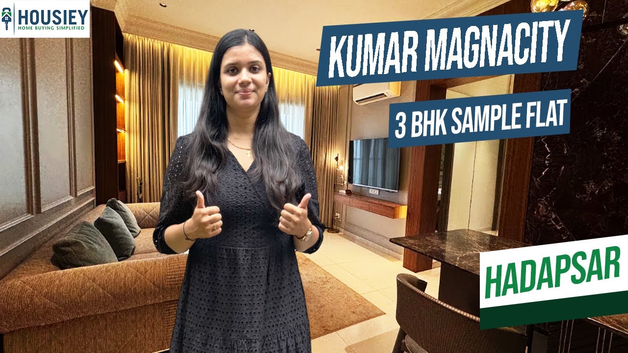 Kumar Magnacity Pune | 3 BHK Sample Flat Tour in Hadapsar | Price, Location & Amenities 2025
