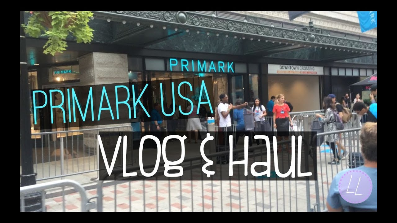 Primark USA Vlog + Haul | Looks by Lydia