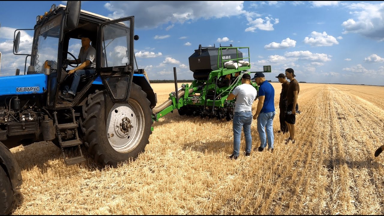 Сіємо ячмінь сівалкою MULTISEM 3 М від Аверс-Агро | MULTISEM 3 M planter Avers-Agro