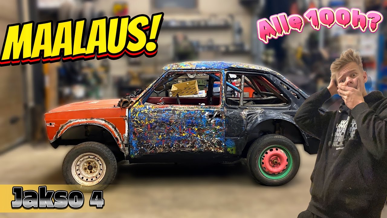 TAIDE JA JOKKISAUTO KOHTAAVAT! | Elvytetään takapihan mötiäinen jakso 4
