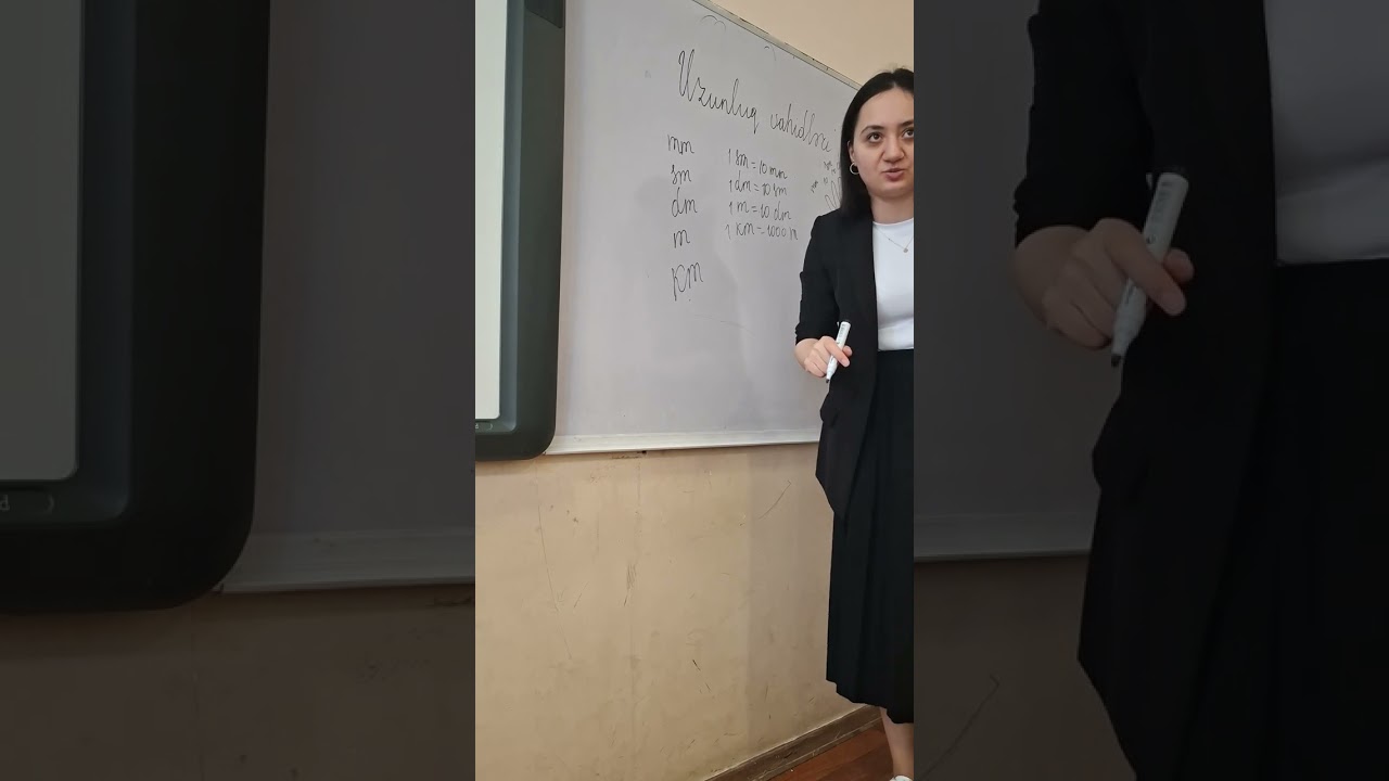 3-cü sinif. Uzunluq vahidləri.