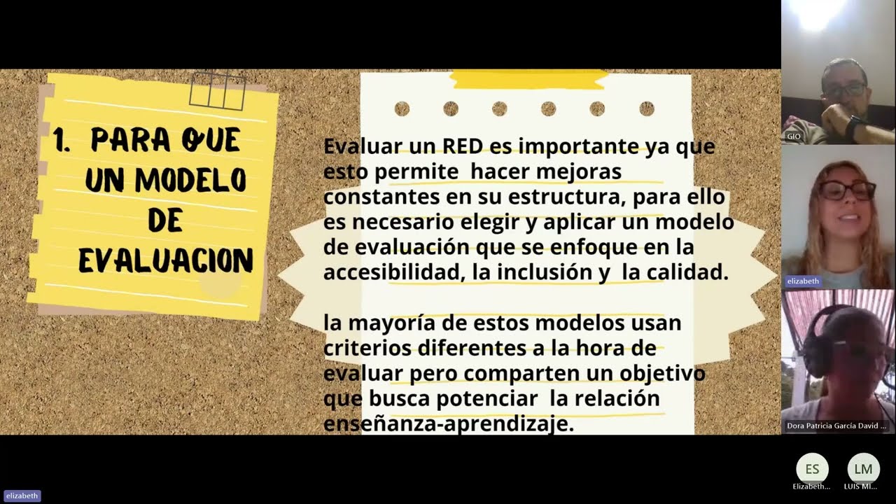 Evaluaci&oacute;n Modelos De Calidad De RED