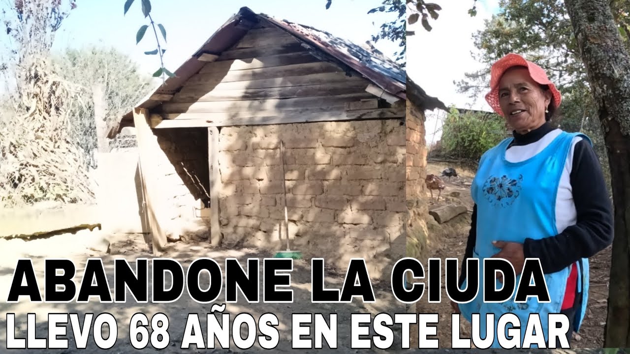 IMPRESIONANTE, DEJO SU FAMILIA EN LA CIUDAD Y SE fue  a vivir EN LA MONTAÑA...