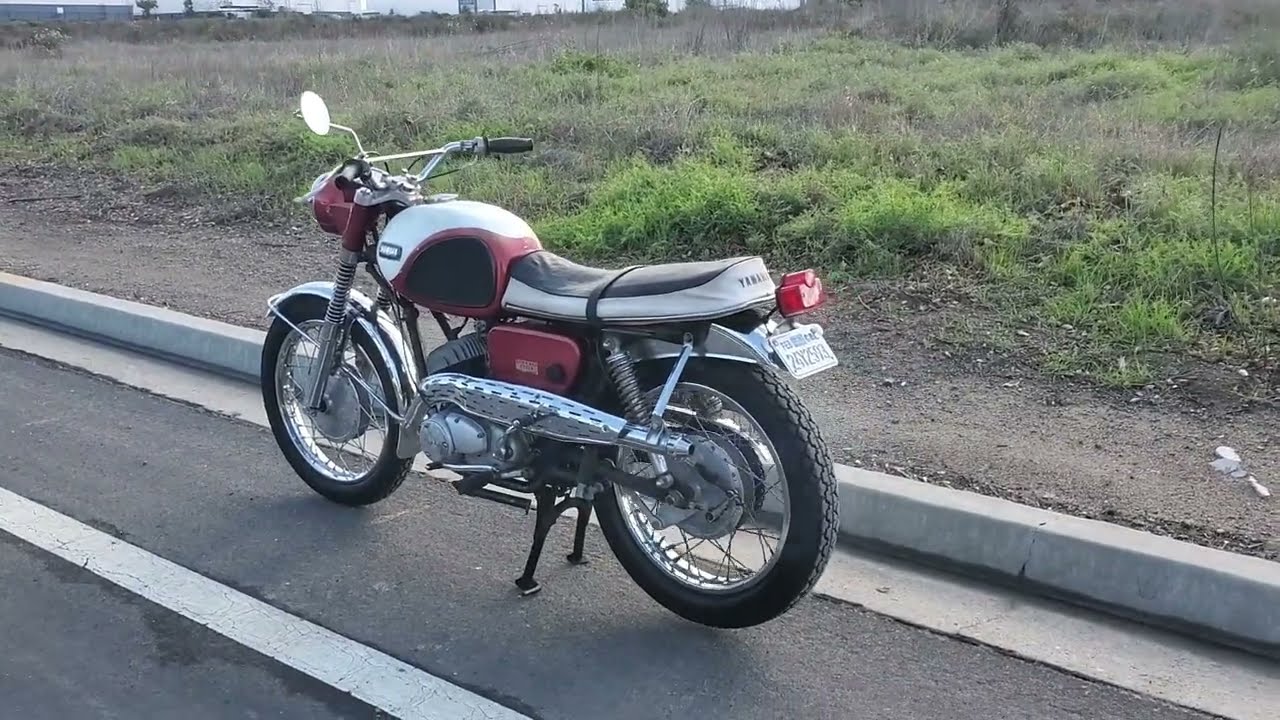 1965 Yamaha YDS3-C Big Bear Scrambler Complete and detailed Restoration