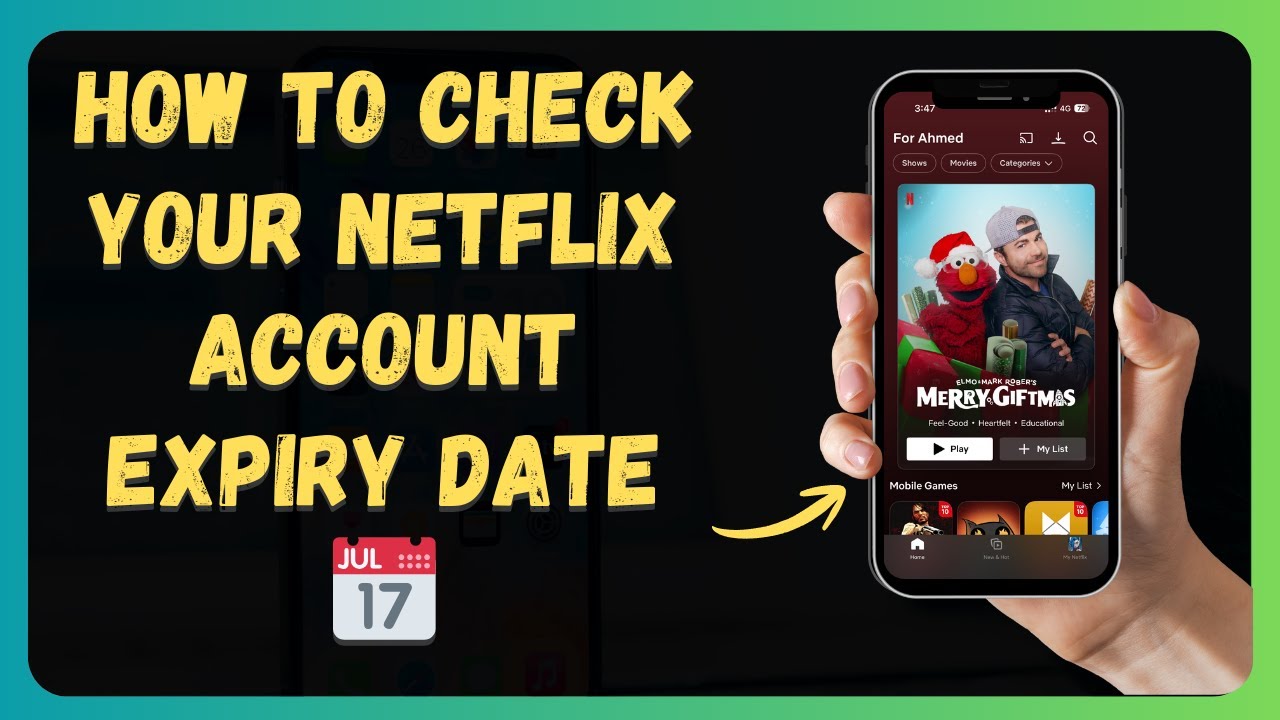 How to Check Your Netflix Account Expiry Date 📅 Step by Step