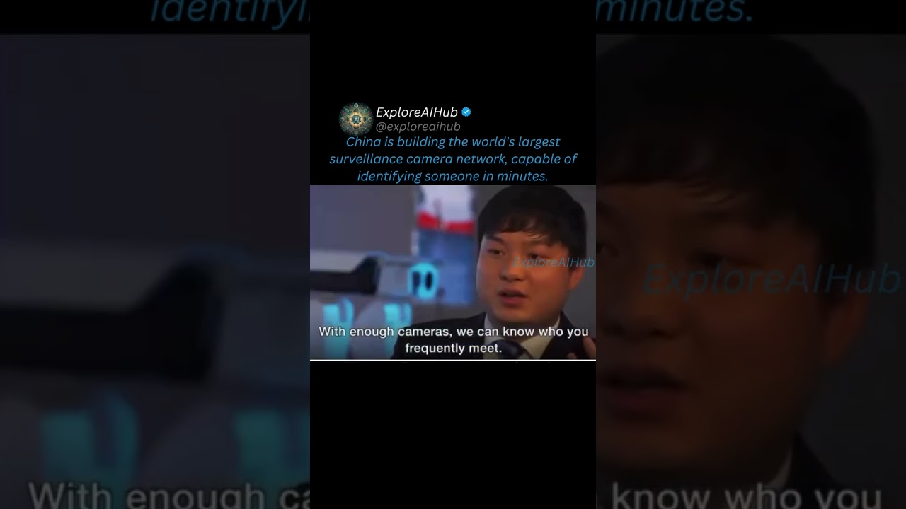 In a BBC experiment, the system located reporter John Sudworth in minutes.#ai #chatgpt #camera #cctv