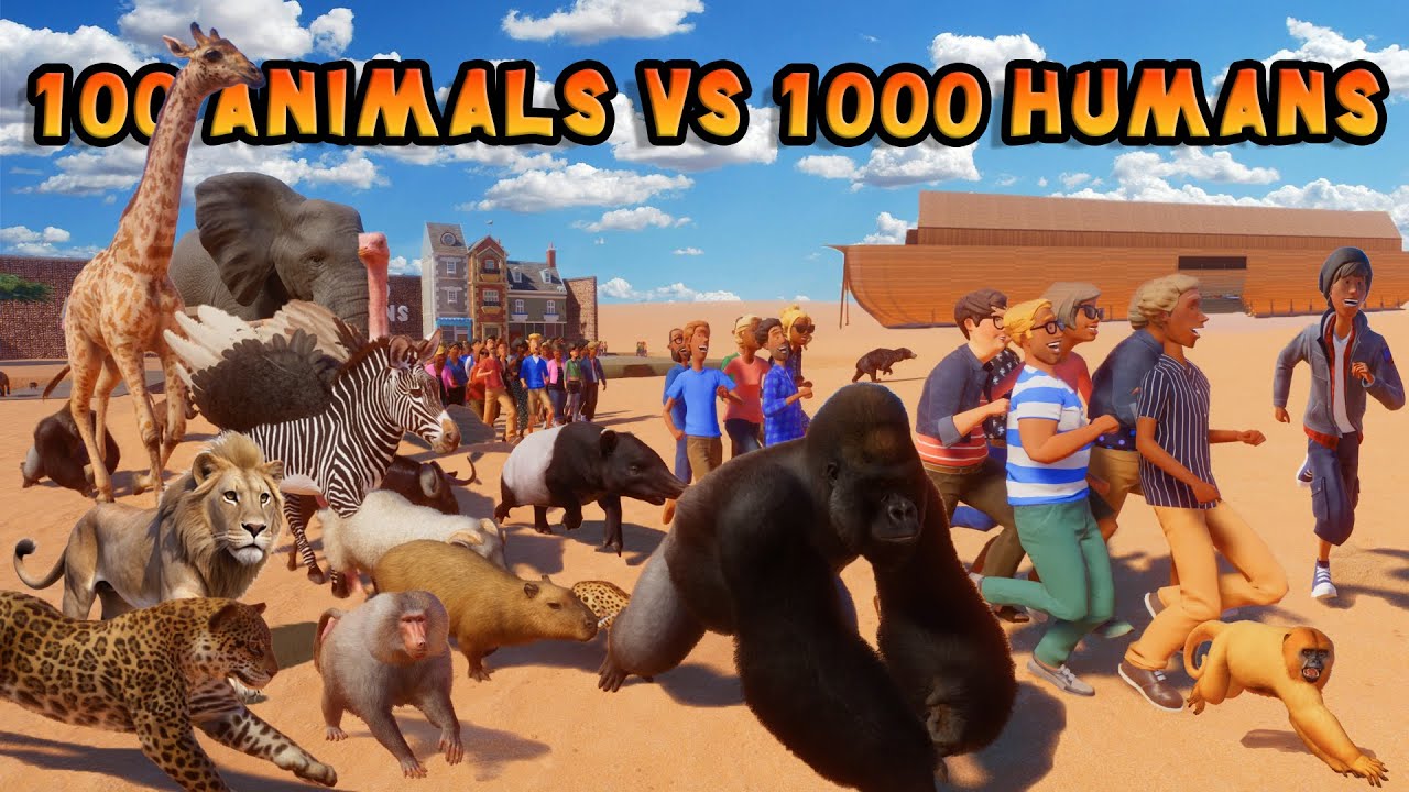 Animals Race in Planet Zoo All Special Episodes, Included Lion, Elephant, Giraffe Miaw Live Stream27
