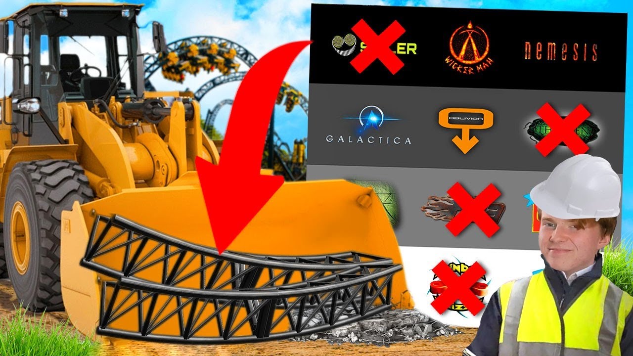 REMOVING ALTON TOWERS RIDES!?