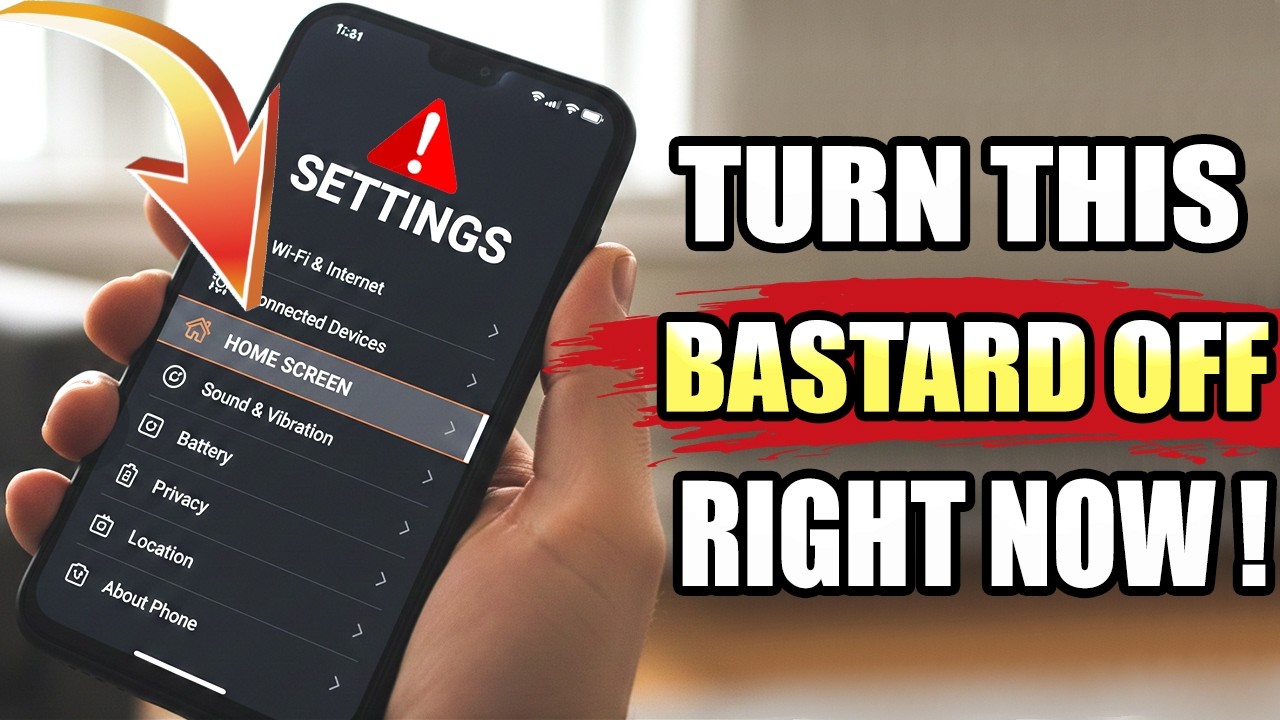 DISABLE that HIDDEN Desktop Button On Your Phone Immediately !