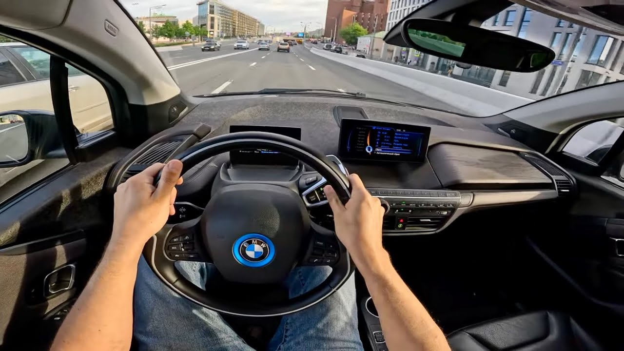 2016 БМВ и3 REX 0.7 автомат 170 л.с. | Тест драйв от первого лица | Обзор | VORON