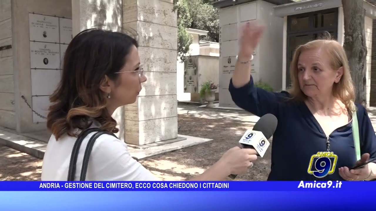 Andria - Nuova gestione del cimitero, ecco cosa chiedono i cittadini