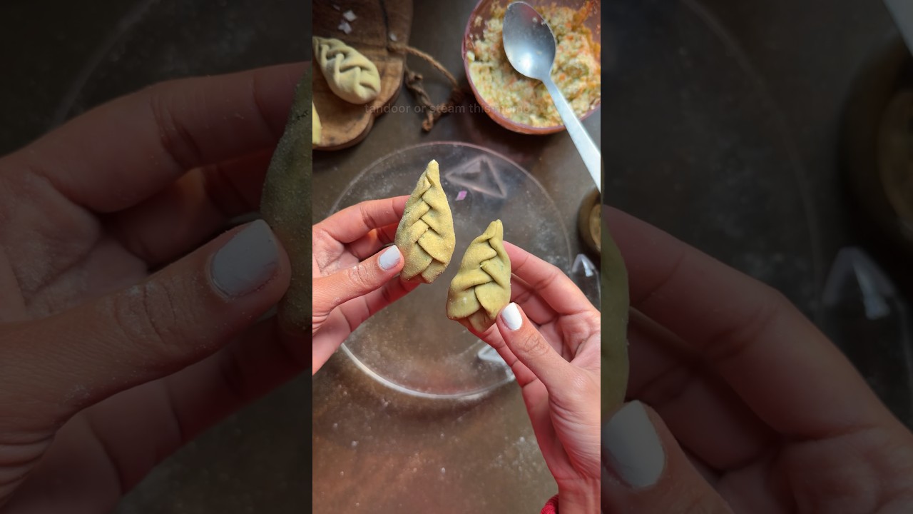 Easier way to make a momo 🥟 #momos #easyrecipe #fromscratch