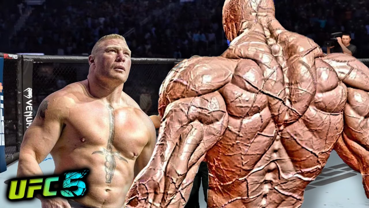 Brock Lesnar vs. Huge Chemist (EA sports UFC 5)