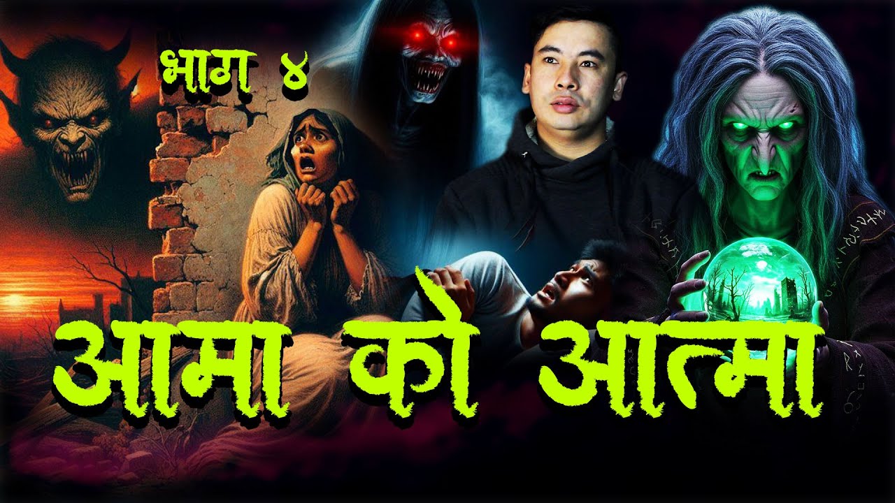 आमा को आत्मा  भाग 4 मुस्किलले रात काटे Kathmadu Aaya Pacchi।।Horror podcast and story