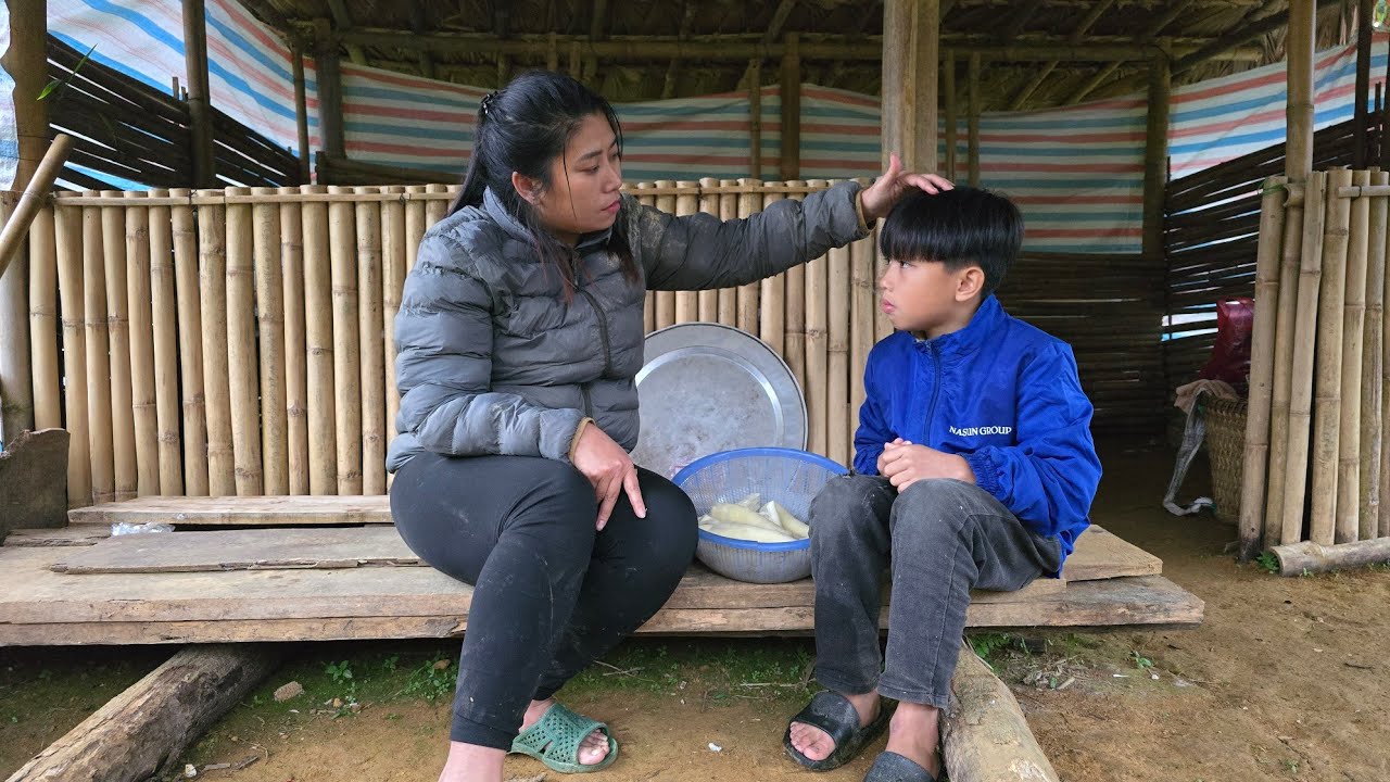 Full video: The life of the orphan boy with his stepmother after recovering from illness