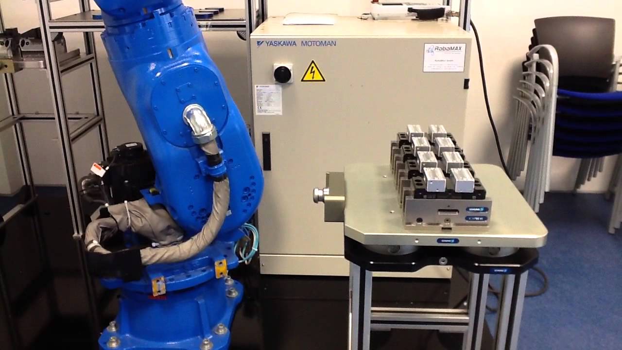 Schunk Robot loading using NSR