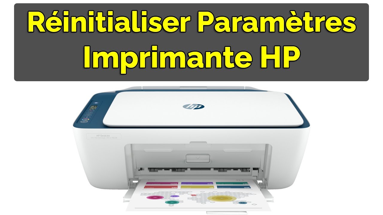 Comment r&eacute;initialiser une imprimante HP