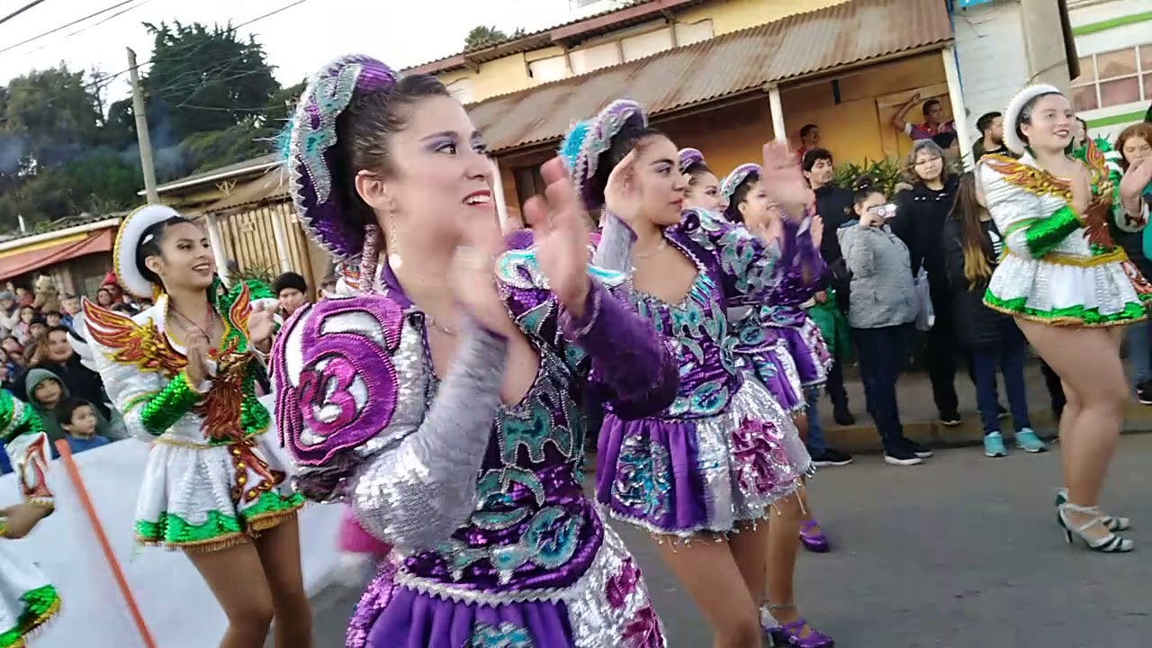 Participación de caporales reales brillante Valparaíso