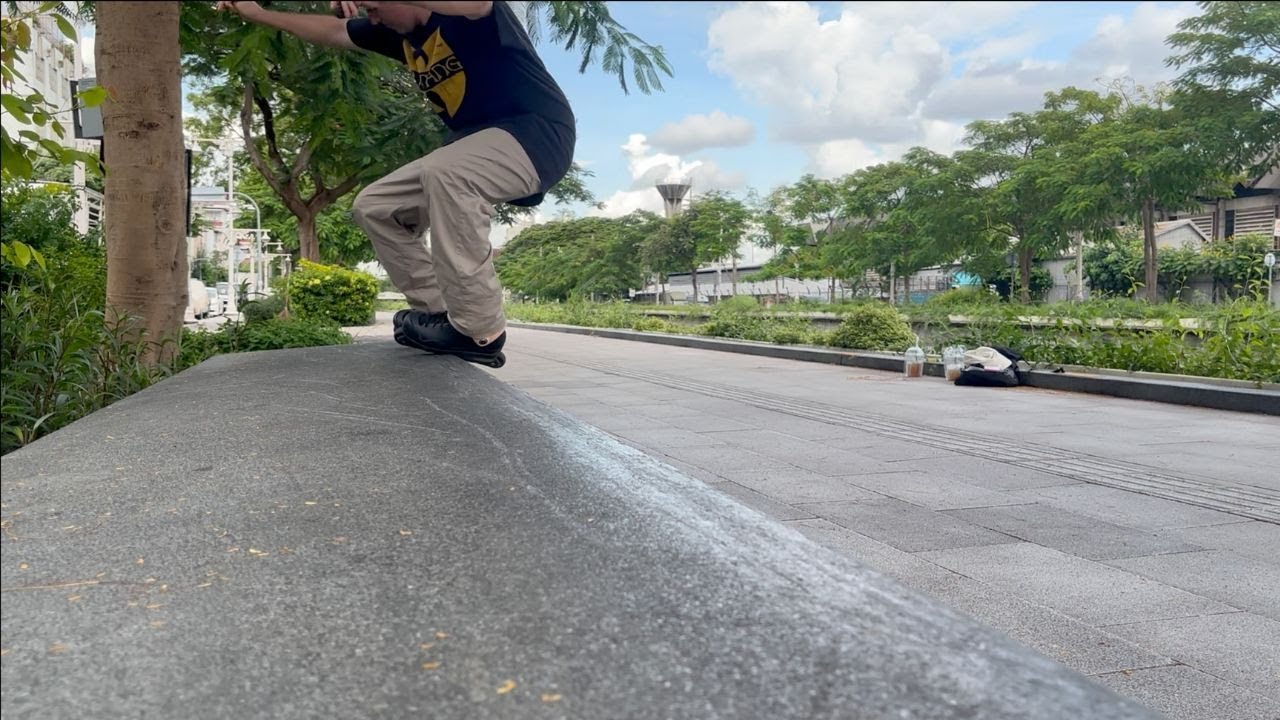 Street skating session