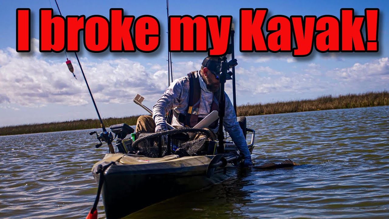 I broke my Hobie Kayak... with this product! Kayak Repair!