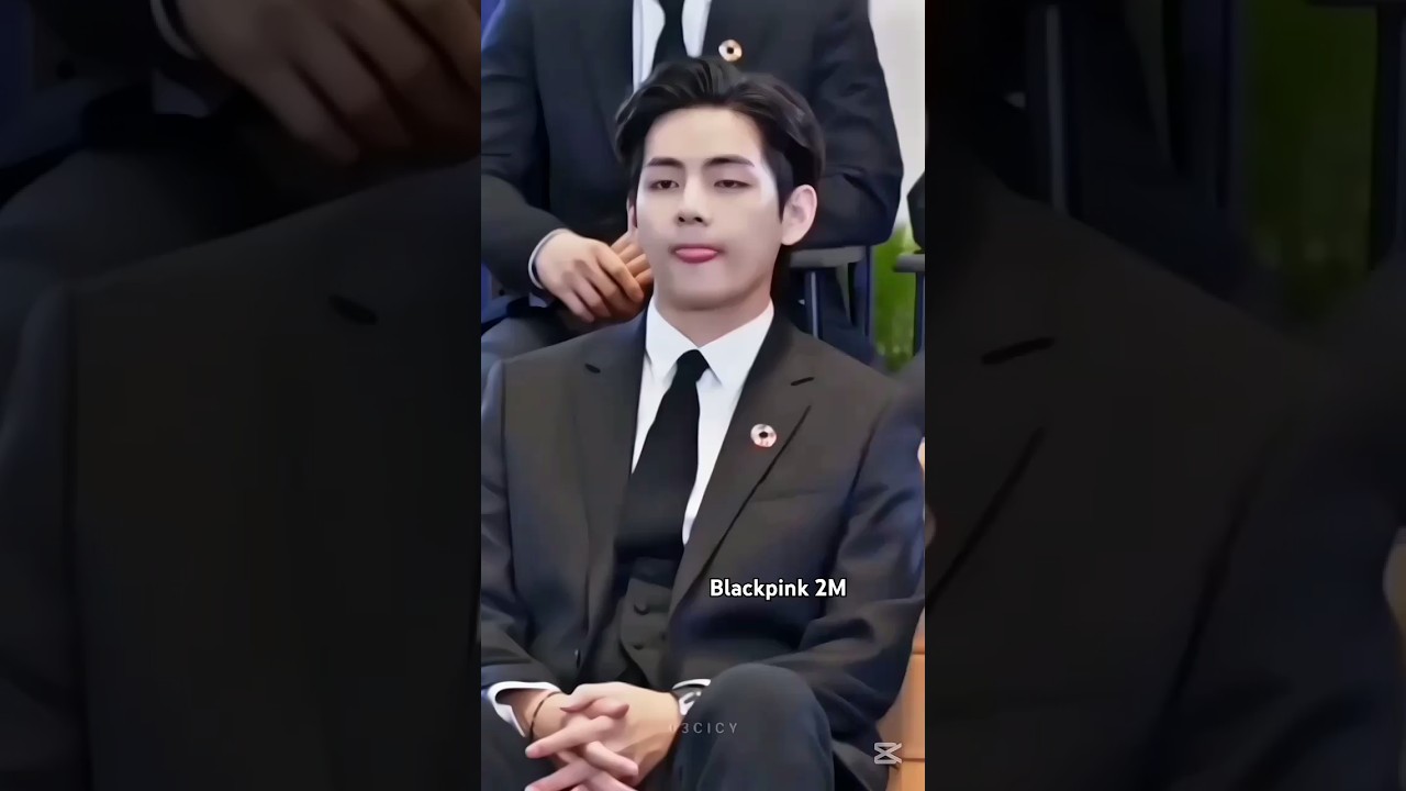 Kim taehyung reaction to Lisa blackpink 🔥🥵 lovely song 🥀#blackpink X BTS V💜#v#jk#viralvideo#ytshorts
