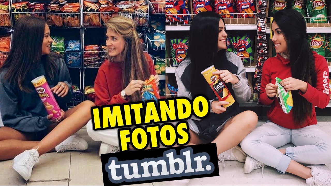 IMITANDO FOTOS TUMBLR DE AMIGAS (Ft. Viih Tube)
