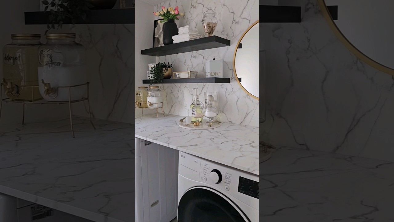 Laundry room refresh. 