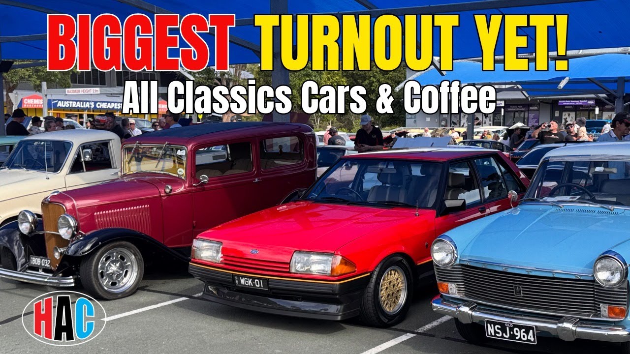 BIGGEST Turnout Yet! All Classic Cars Australia | Victoria Point Shopping Centre (Qld)